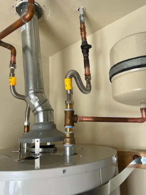 Water heater installation and plumbing repair in Leektown
